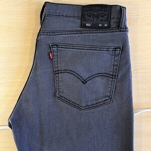 Gray Levi's 511 Jeans